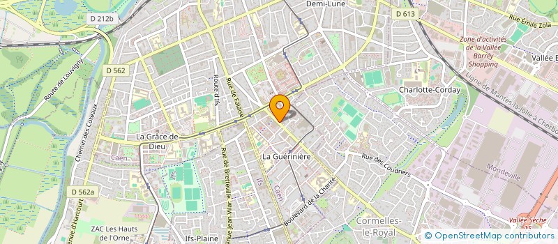 localisation de l'entreprise MONSIEUR NOUREDDINE LARADJI à CAEN
