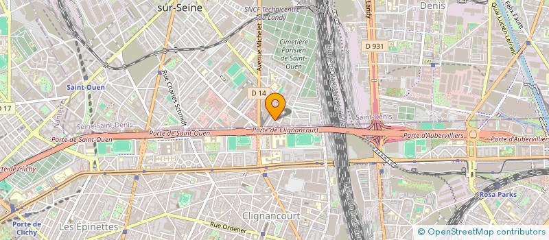 localisation de l'entreprise MONSIEUR NOUREDDINE LAZRAG à SAINT-OUEN-SUR-SEINE