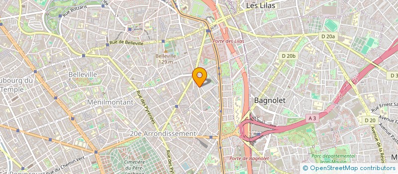 localisation de l'entreprise MONSIEUR NOUREDDINE MAGHRAOUI  PARIS