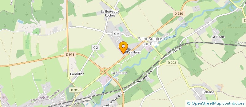 localisation de l'entreprise MONSIEUR NOUREDDINE MAHMOUDI à SAINT-SULPICE-SUR-RISLE
