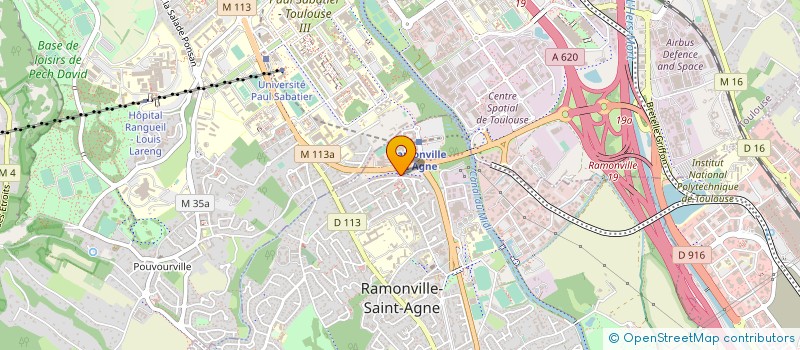 localisation de l'entreprise MONSIEUR NOUREDDINE MANSOUR à RAMONVILLE-SAINT-AGNE