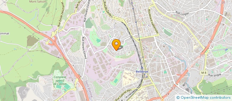 localisation de l'entreprise MONSIEUR NOUREDDINE MANSOUR  SAINT-ETIENNE