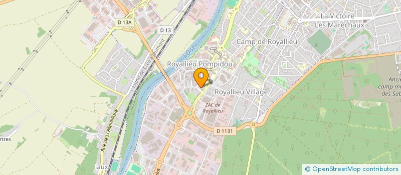 localisation de l'entreprise MONSIEUR NOUREDDINE MARZOUK  COMPIEGNE