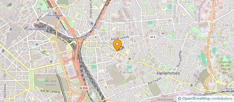 localisation de l'entreprise MONSIEUR NOUREDDINE MAZOUZI  FACHES-THUMESNIL