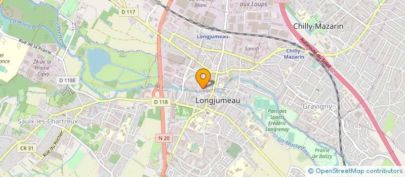 localisation de l'entreprise MONSIEUR NOUREDDINE MECHENGUEL à LONGJUMEAU