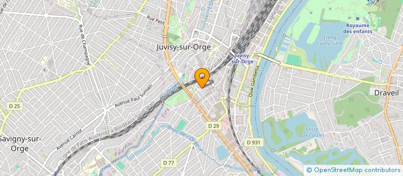 localisation de l'entreprise MONSIEUR NOUREDDINE MEDJEKDOUD à JUVISY-SUR-ORGE