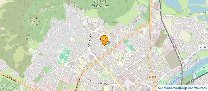 localisation de l'entreprise MONSIEUR NOUREDDINE MEGRABI  THIONVILLE