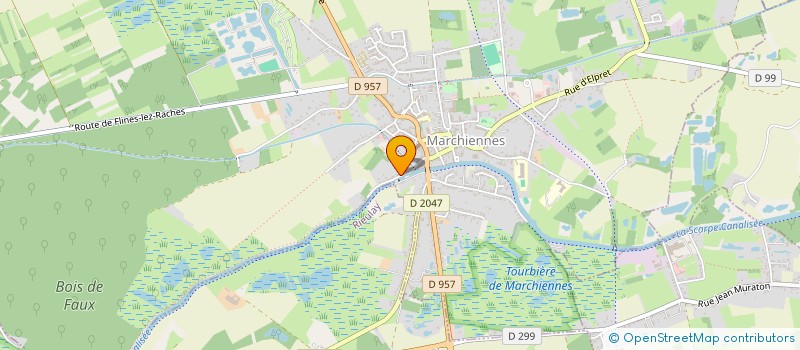 localisation de l'entreprise MONSIEUR NOUREDDINE MEJLISSI  MARCHIENNES