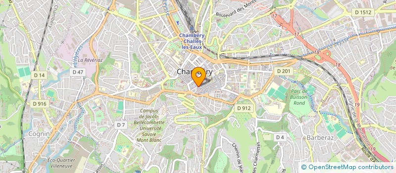 localisation de l'entreprise MONSIEUR NOUREDDINE MOSLI  CHAMBERY