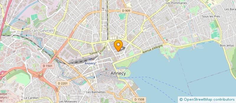 localisation de l'entreprise MONSIEUR NOUREDDINE MOUSSAOUI  ANNECY