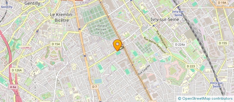 localisation de l'entreprise MONSIEUR NOUREDDINE MYAH  IVRY-SUR-SEINE