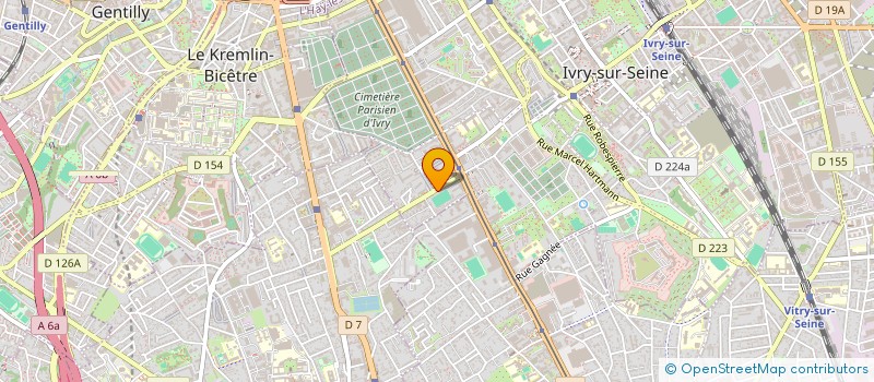 localisation de l'entreprise MONSIEUR NOUREDDINE MYAH  IVRY-SUR-SEINE