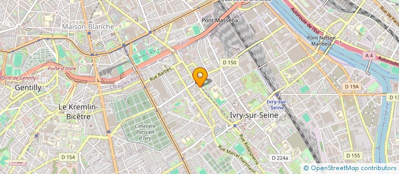 localisation de l'entreprise MONSIEUR NOUREDDINE NAILI  IVRY-SUR-SEINE