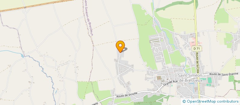 localisation de l'entreprise MONSIEUR NOUREDDINE NOUAOURIA  SAINT-SIMEON-DE-BRESSIEUX