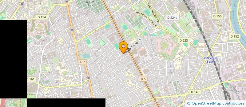 localisation de l'entreprise MONSIEUR NOUREDDINE OMRANI  VITRY-SUR-SEINE