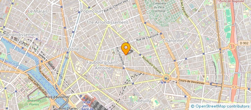 localisation de l'entreprise MONSIEUR NOUREDDINE OUERGHI à PARIS