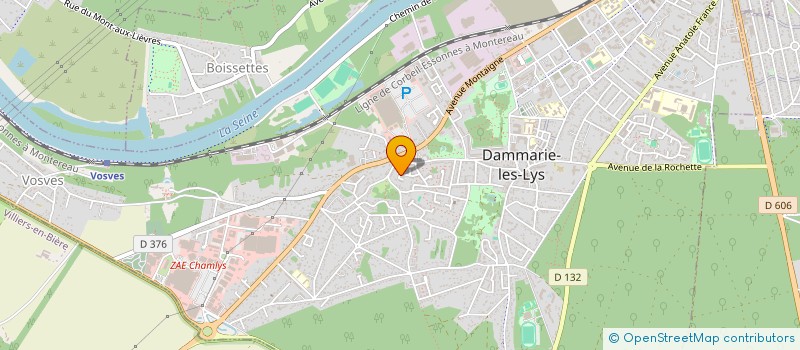 localisation de l'entreprise MONSIEUR NOUREDDINE OUFADEM à DAMMARIE-LES-LYS