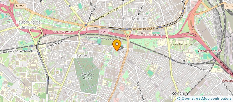 localisation de l'entreprise MONSIEUR NOUREDDINE SAFIR à LILLE
