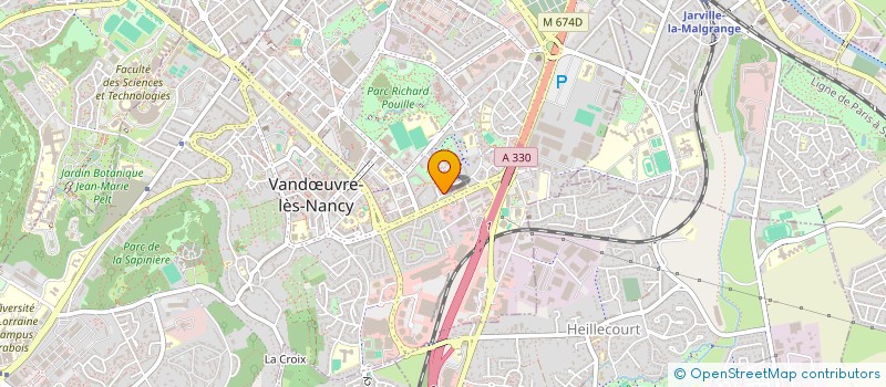 localisation de l'entreprise MONSIEUR NOUREDDINE SAHLI  VANDUVRE-LES-NANCY