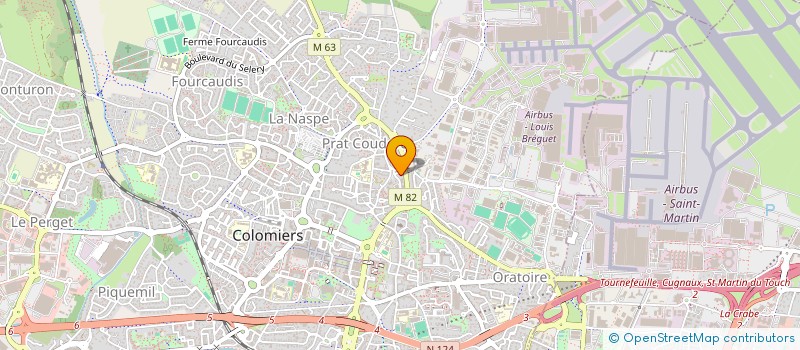 localisation de l'entreprise MONSIEUR NOUREDDINE SAQI à COLOMIERS