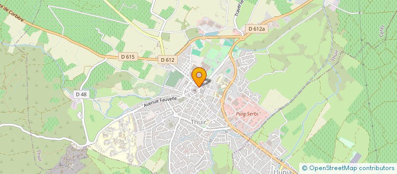 localisation de l'entreprise MONSIEUR NOUREDDINE SAYOUR  THUIR