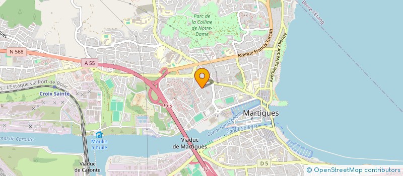 localisation de l'entreprise MONSIEUR NOUREDDINE SOFIANE  MARTIGUES