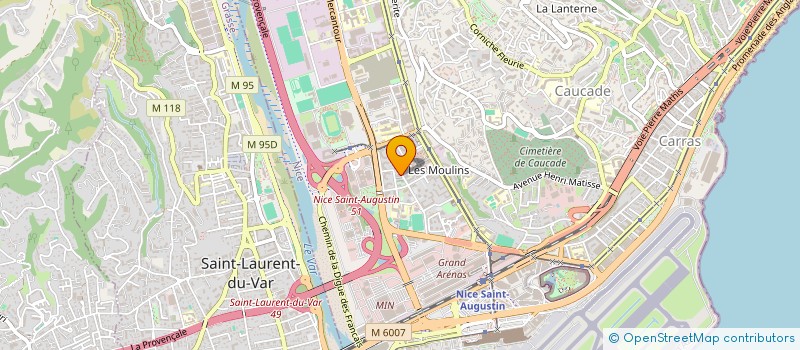 localisation de l'entreprise MONSIEUR NOUREDDINE TAHI à NICE