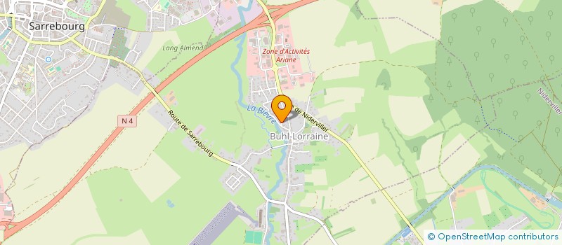 localisation de l'entreprise MONSIEUR NOUREDDINE TARI  BUHL-LORRAINE
