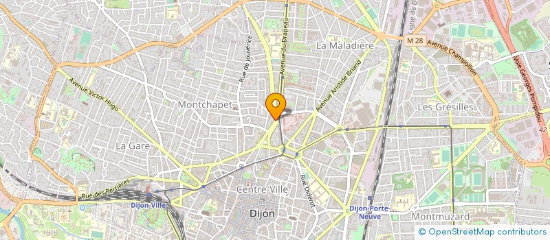 localisation de l'entreprise MONSIEUR NOUREDDINE TBATOU à DIJON