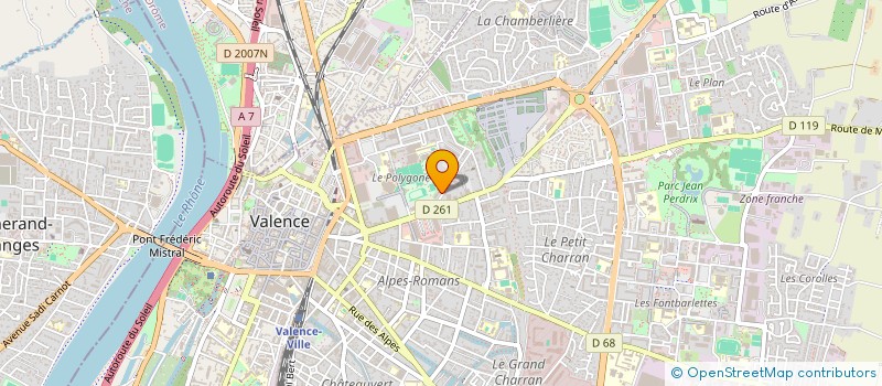 localisation de l'entreprise MONSIEUR NOUREDDINE YAKHLEF à VALENCE