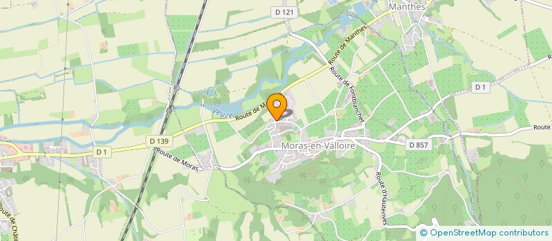 localisation de l'entreprise MONSIEUR NOUREDDINE ZEBBARD  MORAS-EN-VALLOIRE