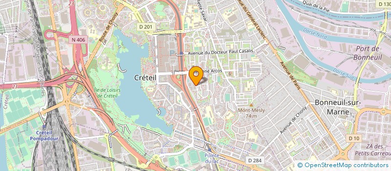 localisation de l'entreprise MONSIEUR NOUREDDINE ZEGGAGH  CRETEIL