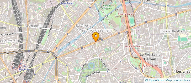 localisation de l'entreprise MONSIEUR NOUREDINE AMMI  PARIS