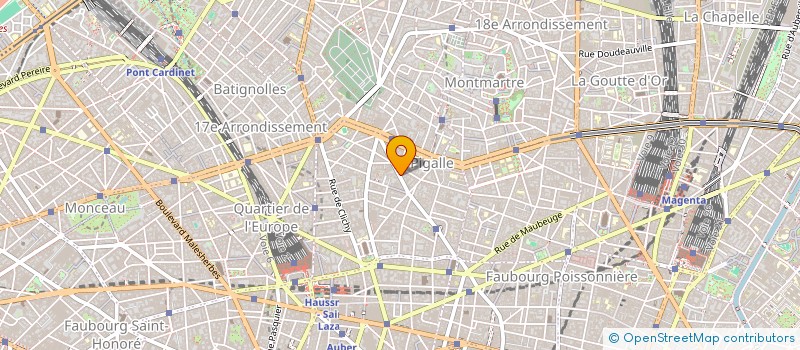 localisation de l'entreprise MONSIEUR NOUREDINE ATEK à PARIS