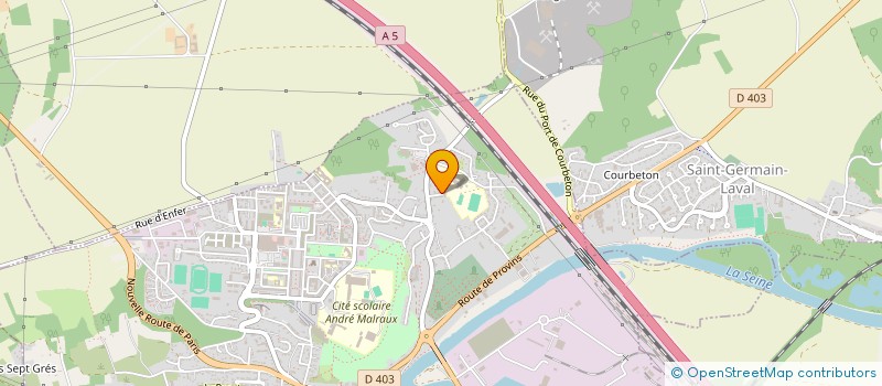 localisation de l'entreprise MONSIEUR NOUREDINE BENCHAABANE  MONTEREAU FAULT YONNE