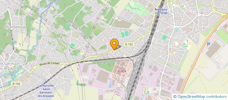 localisation de l'entreprise MONSIEUR NOUREDINE BENNACEF à BRETIGNY-SUR-ORGE