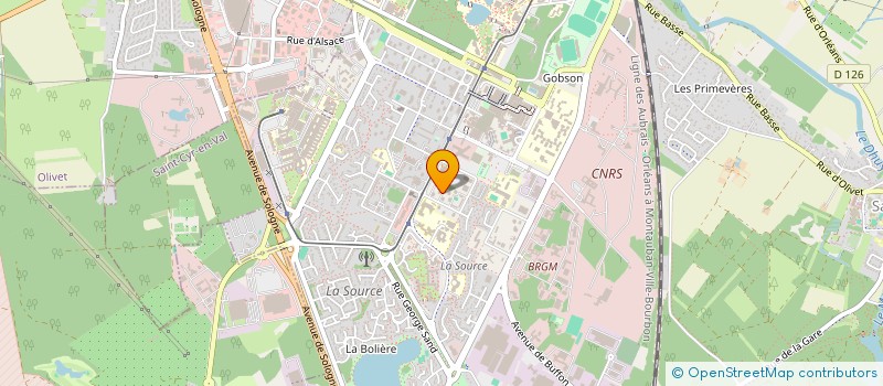 localisation de l'entreprise MONSIEUR NOUREDINE BERBADJ à ORLEANS