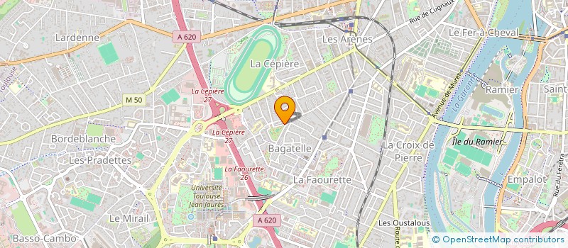localisation de l'entreprise MONSIEUR NOUREDINE BETTACH à TOULOUSE
