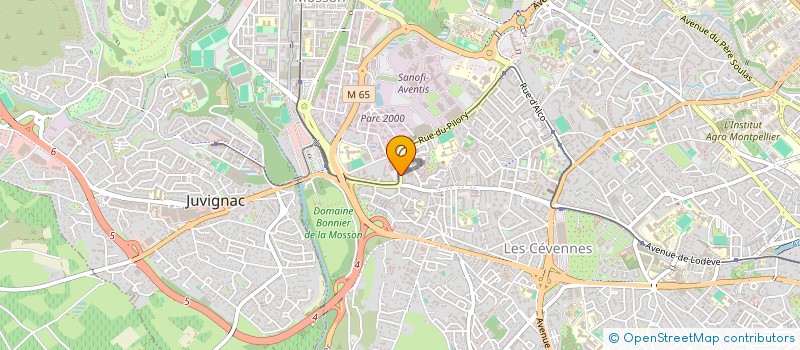 localisation de l'entreprise MONSIEUR NOUREDINE BOUHA à MONTPELLIER