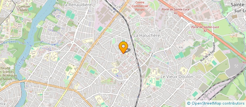 localisation de l'entreprise MONSIEUR NOUREDINE ER RABHI à NANTES