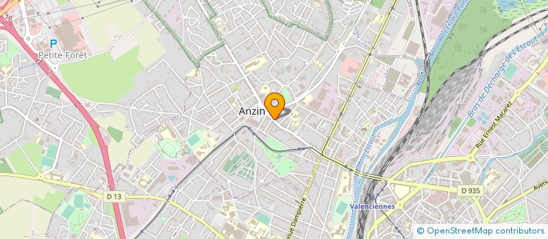 localisation de l'entreprise MONSIEUR NOUREDINE FIDOUH  ANZIN