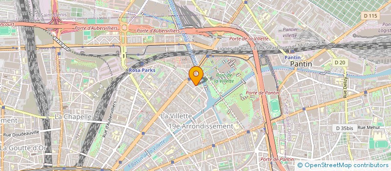 localisation de l'entreprise MONSIEUR NOUREDINE HAMIDI  PARIS