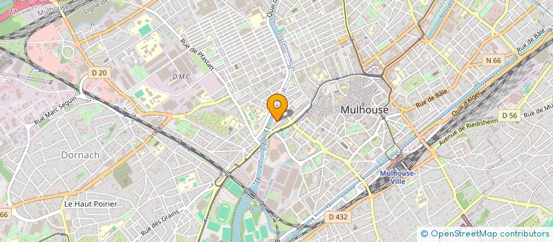 localisation de l'entreprise MONSIEUR NOUREDINE KOTRI  MULHOUSE