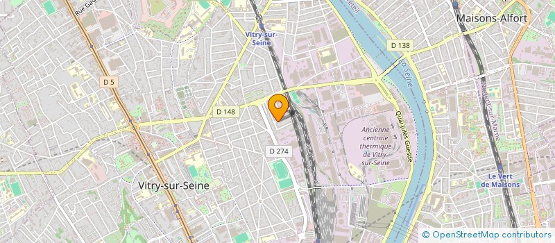 localisation de l'entreprise MONSIEUR NOUREDINE LAZIZI à VITRY-SUR-SEINE