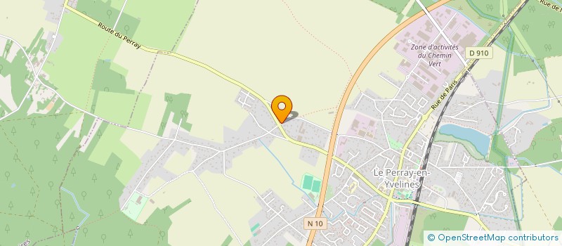 localisation de l'entreprise MONSIEUR NOUREDINE MESSAOUDI à LE PERRAY-EN-YVELINES