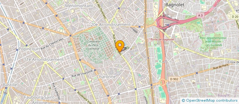 localisation de l'entreprise MONSIEUR NOUREDINE MOULOUA  PARIS