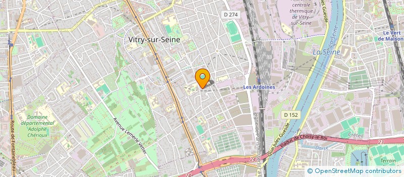 localisation de l'entreprise MONSIEUR NOUREDINE OSMANI  VITRY-SUR-SEINE