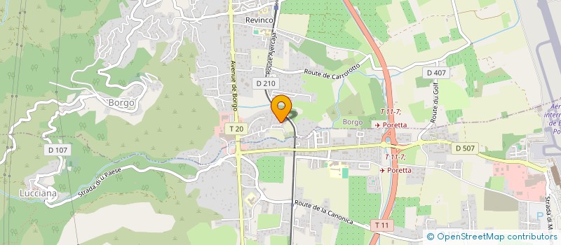 localisation de l'entreprise MONSIEUR NOUREDINE RAHMANI à BORGO