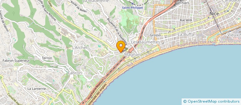 localisation de l'entreprise MONSIEUR NOUREDINE YOUSSEF à NICE