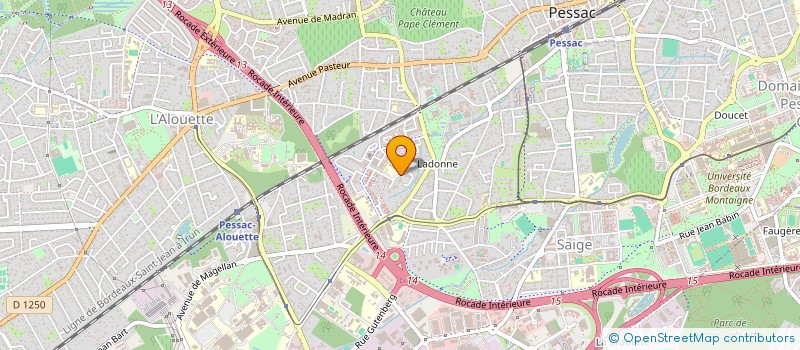 localisation de l'entreprise MONSIEUR NOURELDIN AHMED ADAM à PESSAC